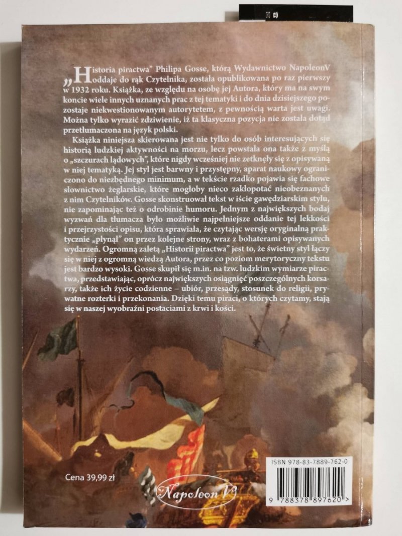 HISTORIA PIRACTWA - Philip Gosse 