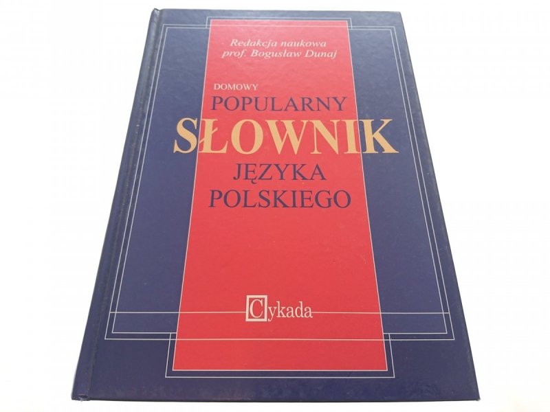 DOMOWY POPULARNY SŁOWNIK JĘZYKA POLSKIEGO 2003