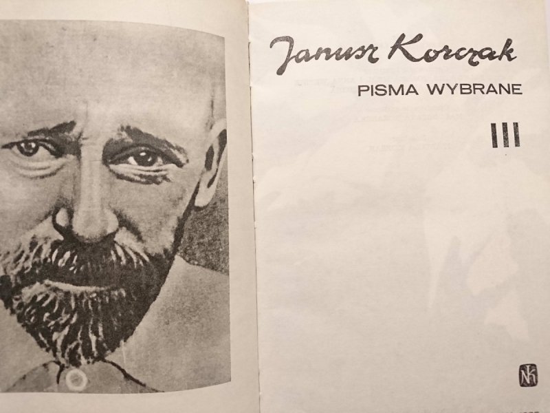 PISMA WYBRANE TOM III - Janusz Korczak 1985