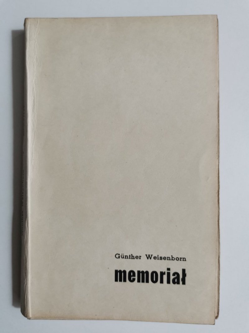 MEMORIAŁ - Gunther Weisenborn 1959