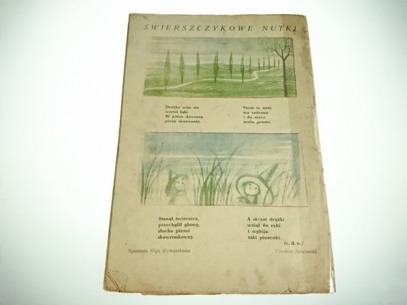 ŚWIERSZCZYK ISKIERKI NR 32 8-14.IV.56 r.