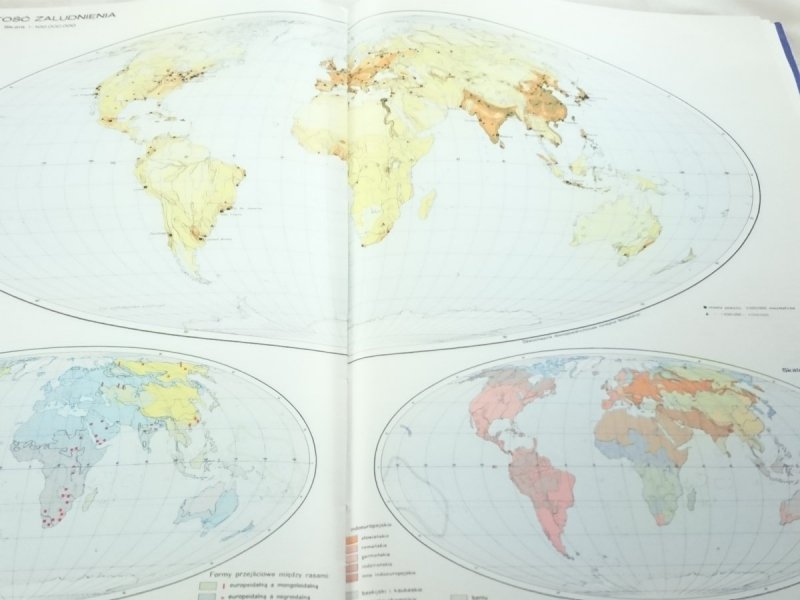 ATLAS GEOGRAFICZNY DLA SZKÓŁ ŚREDNICH 1998