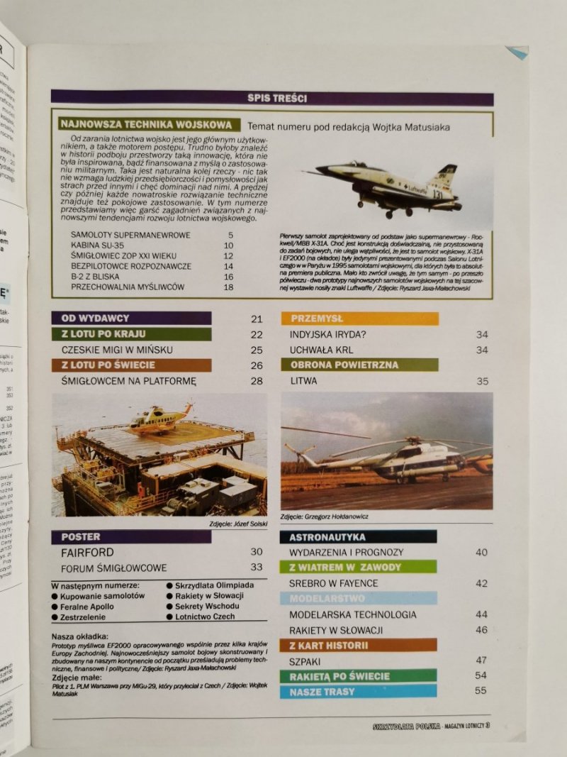 SKRZYDLATA POLSKA NR 1/1996 STYCZEŃ