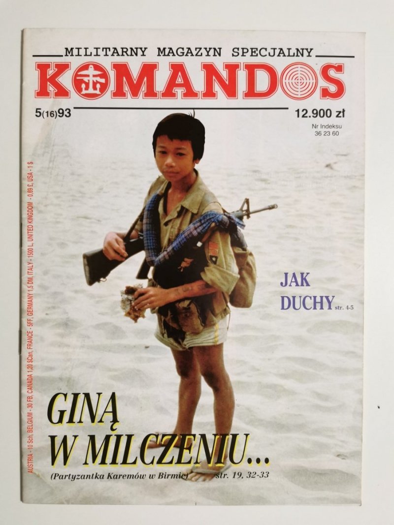 KOMANDOS NR 5 (16) 93 GINĄ W MILCZENIU