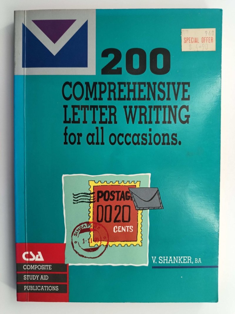 200 COMPREHENSIVE LETTER WRITING FOR ALL OCCASIONS - V.Shanker