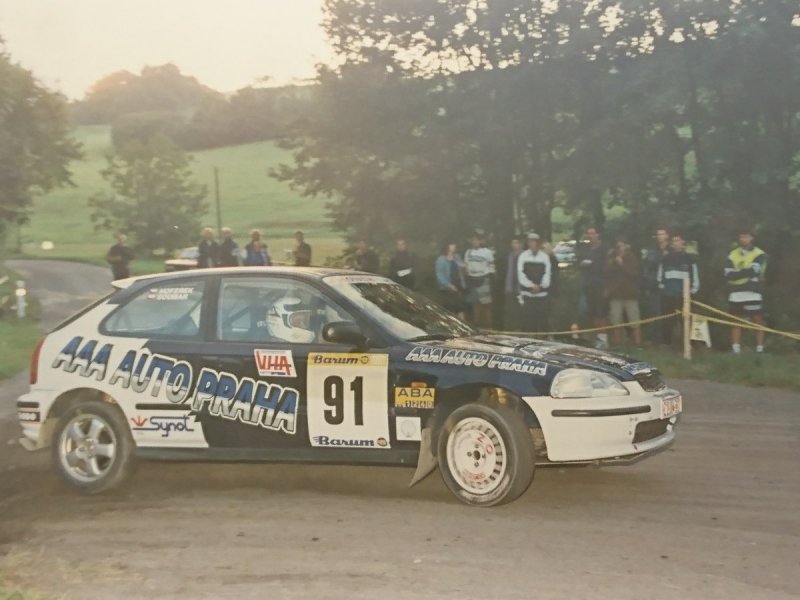 RAJD WRC 2005 ZDJĘCIE NUMER #027 HONDA CIVIC