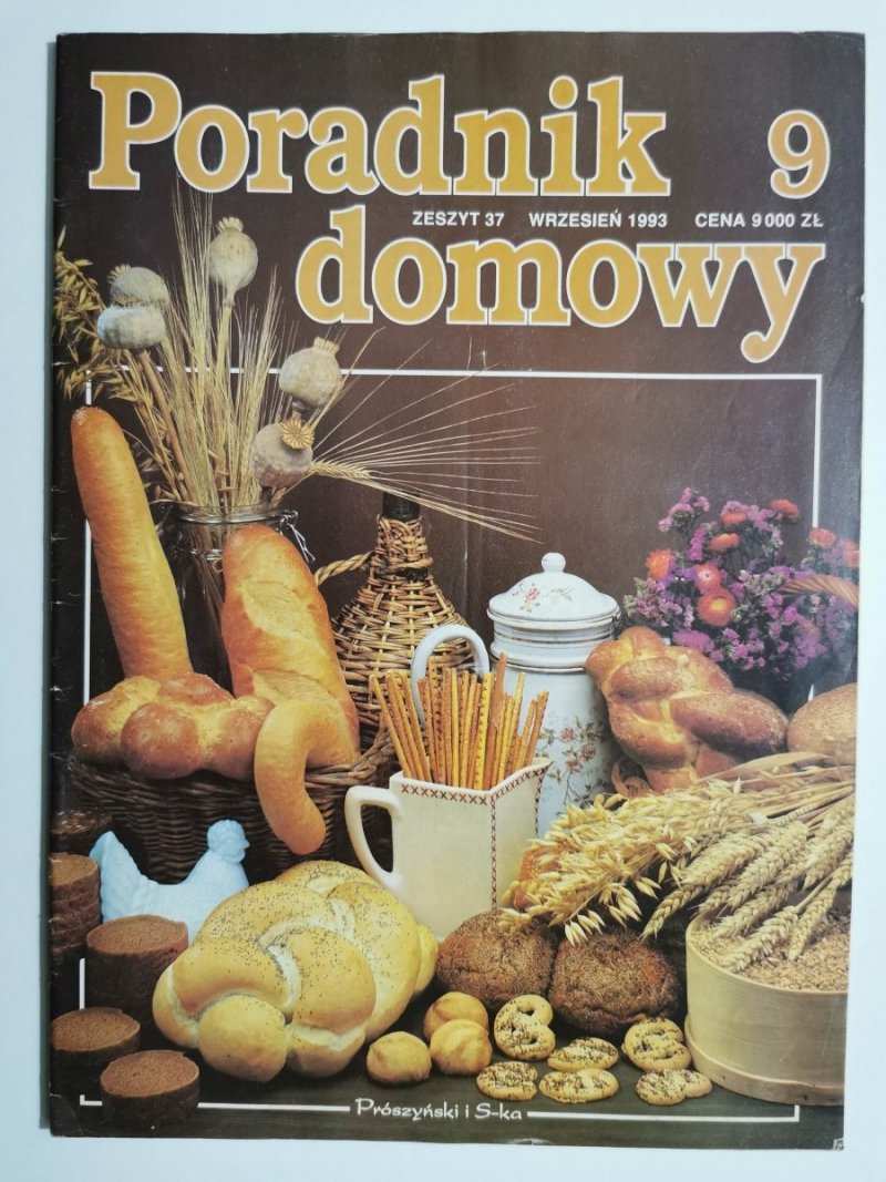 PORADNIK DOMOWY 9 ZESZYT 37 WRZESIEŃ 1993