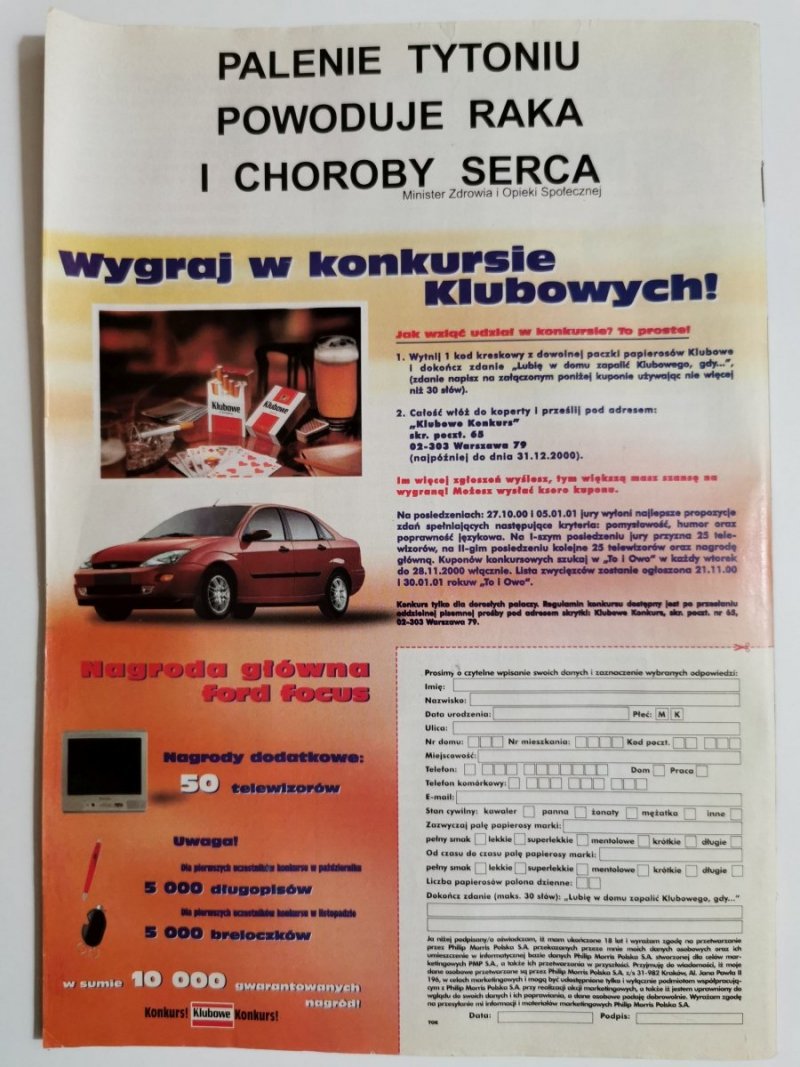 TYGODNIK ŻUŻLOWY NR 37 2000