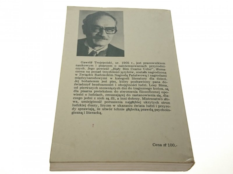 BIAŁY BIM CZARNE UCHO - Gawrił Trojepolski 1984