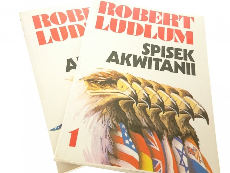 SPISEK AKWITANII CZĘŚĆ 1 i 2 - Robert Ludlum 1992