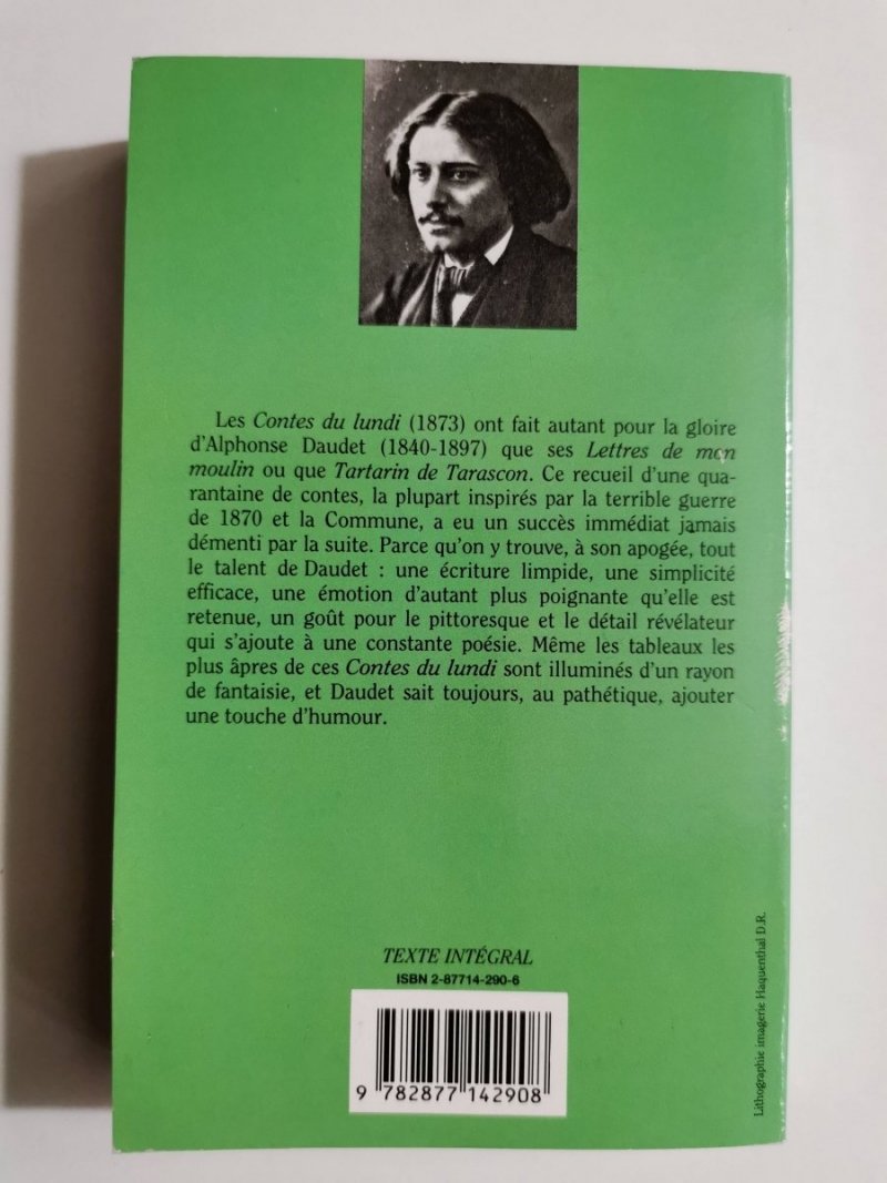CONTES DU LUNDI - Alphonse Daudet 