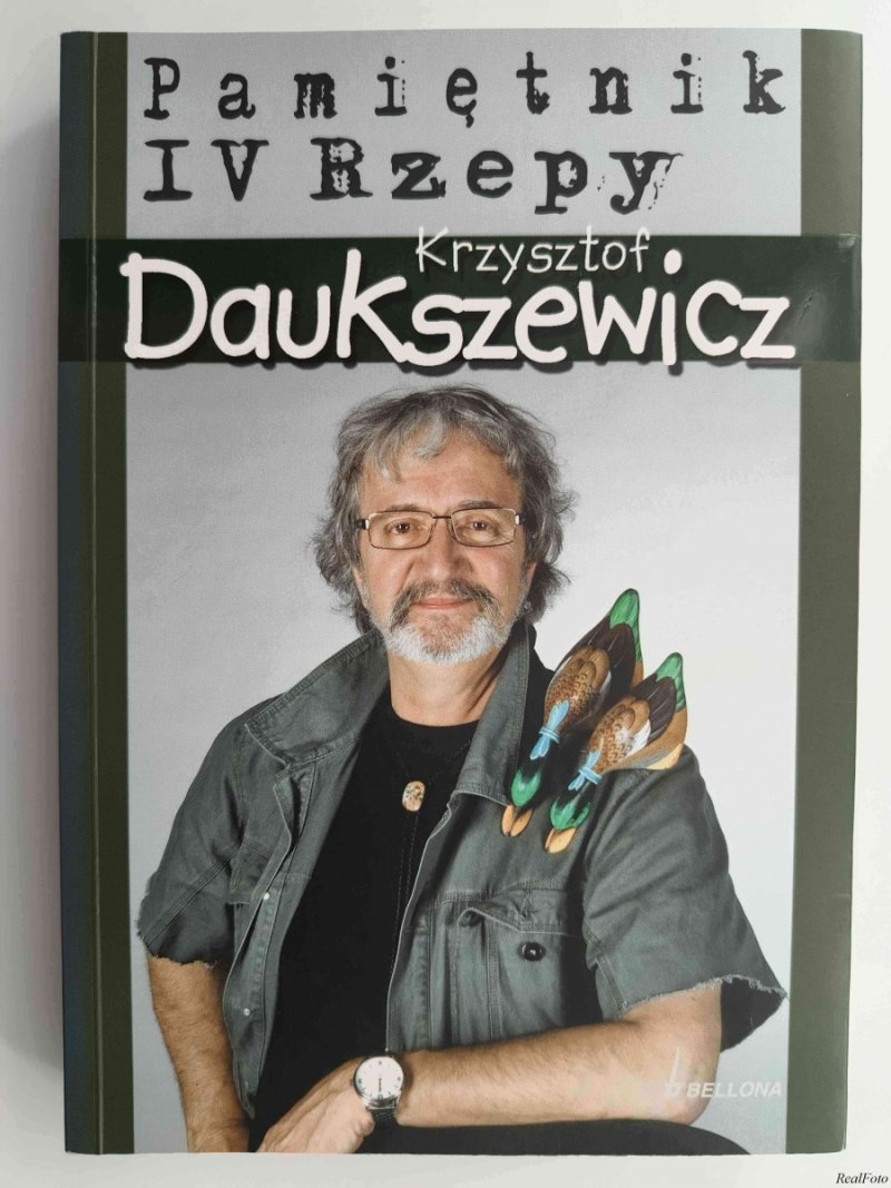 AUTOGRAF PAMIĘTNIK IV RZEPY - Krzysztof Daukszewicz