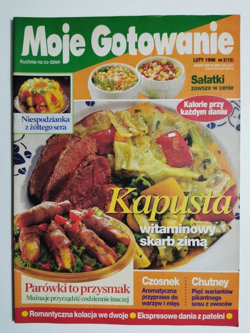 MOJE GOTOWANIE LUTY 1996 NR 2 (15) 