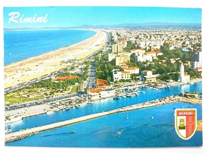 RIMINI. PANORAMA DALL'AEREO