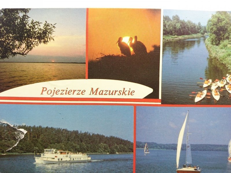 POJEZIERZE MAZURSKIE. JEZIORO DOBSKIE FOT. BLIŃSCY