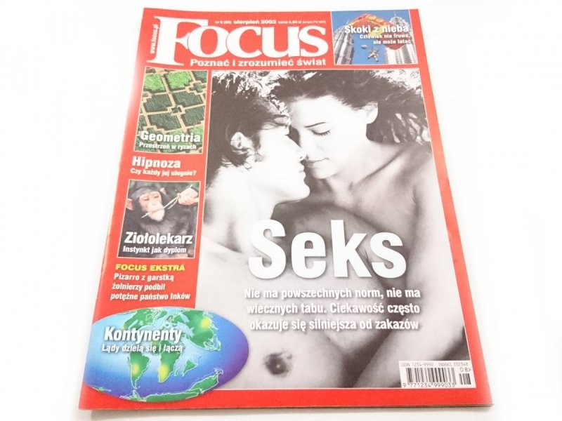 FOCUS NR 8 (95) SIERPIEŃ 2003 SEKS NIE MA POWSZECHNYCH NORM