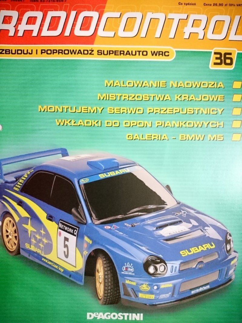 RADIOCONTROL. ZBUDUJ I POPROWADŹ SUPERAUTO WRC 36
