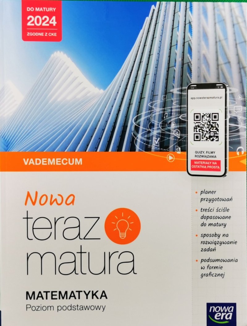 VADEMECUM MATEMATYKA PP MATURA 2024 - Jerzy Janowicz