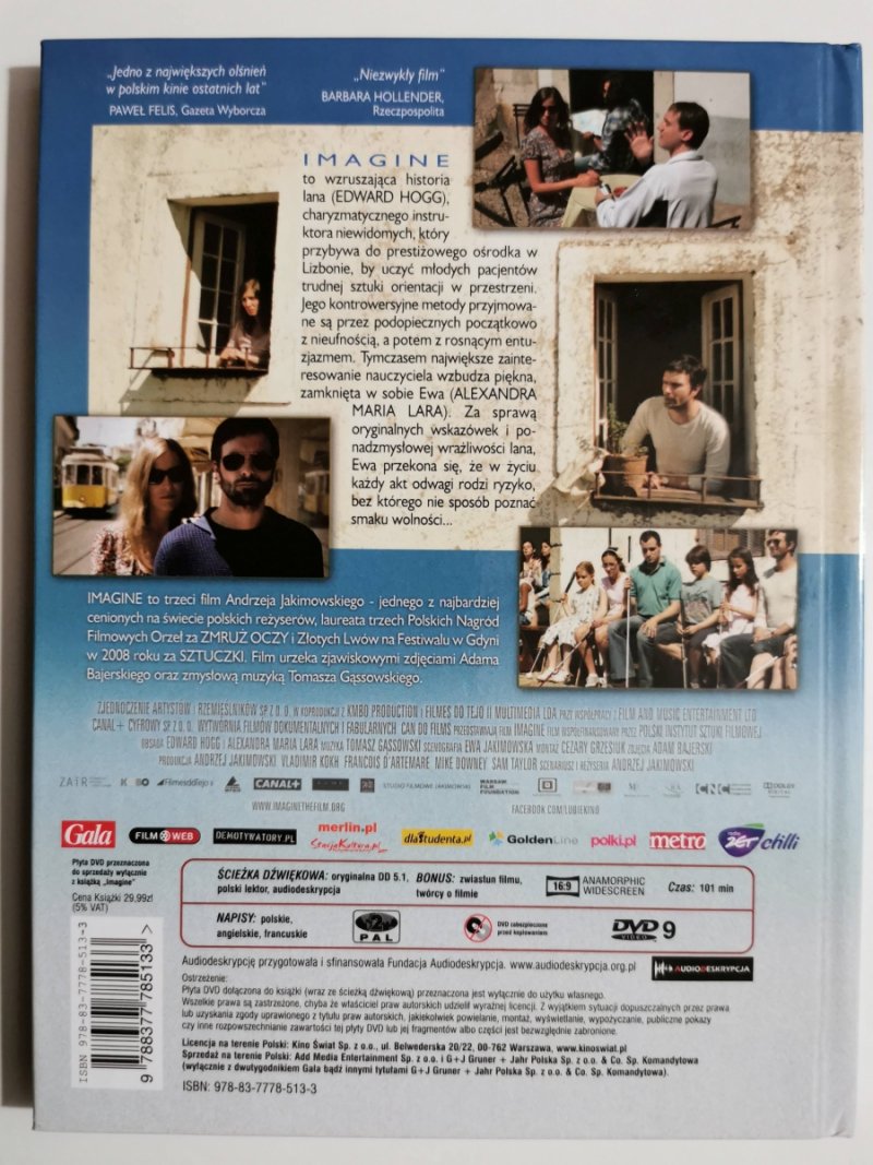 DVD. IMAGINE – EDWARD HOGG