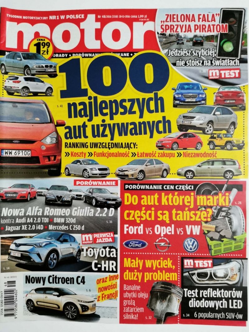 MOTOR NR 48/2016 (3310)