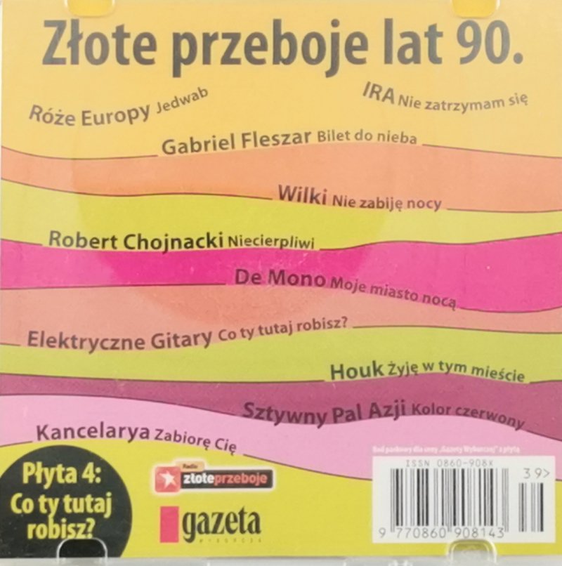 CD. ZŁOTE PRZEBOJE LAT 90.