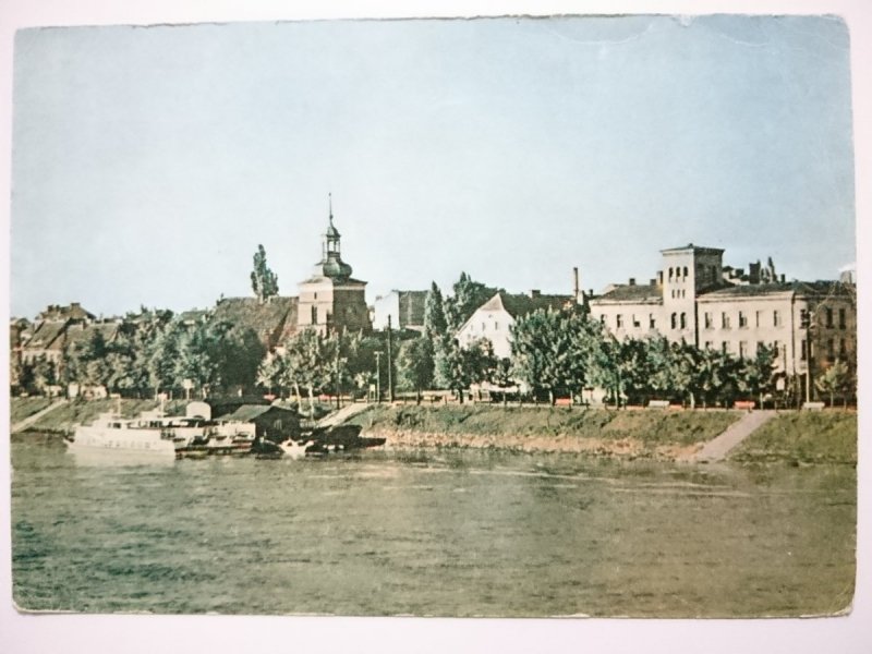 WŁOCŁAWEK. WIDOK OD STRONY WISŁY FOT. SIUDECKI