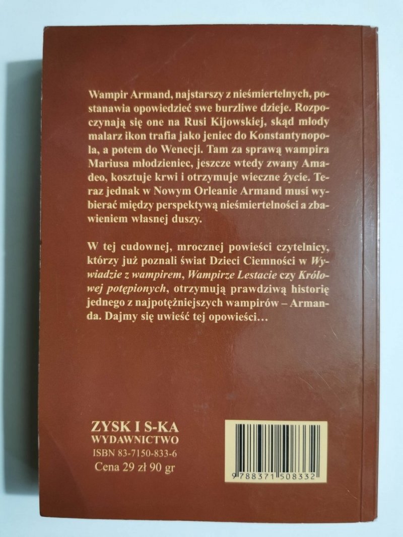 WAMPIR ARMAND - Anne Rice 