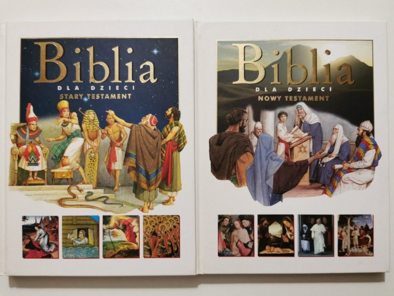 BIBLIA DLA DZIECI STARY I NOWY TESTAMENT