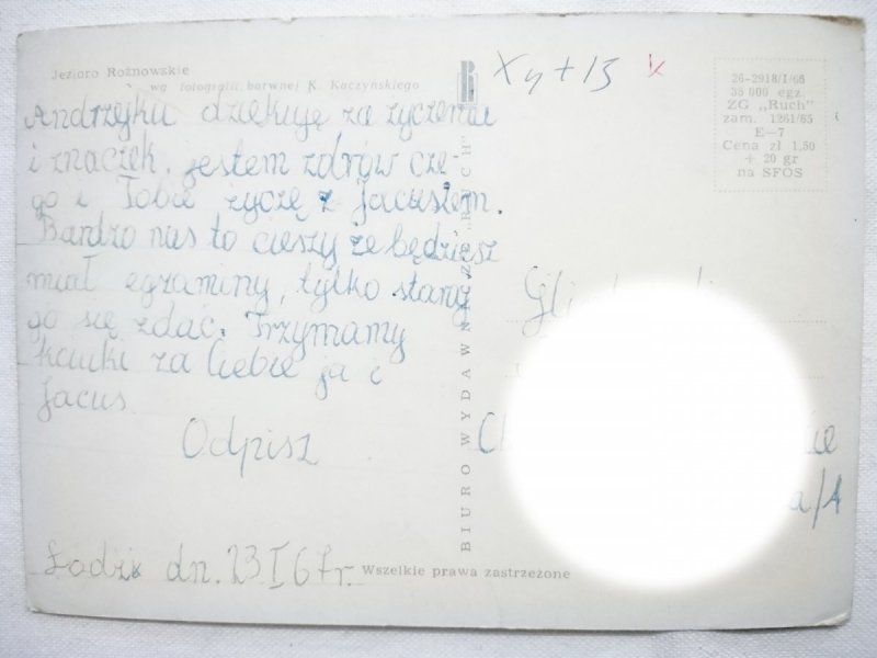 JEZIORO ROŻNOWSKIE FOT. K. KACZYŃSKI