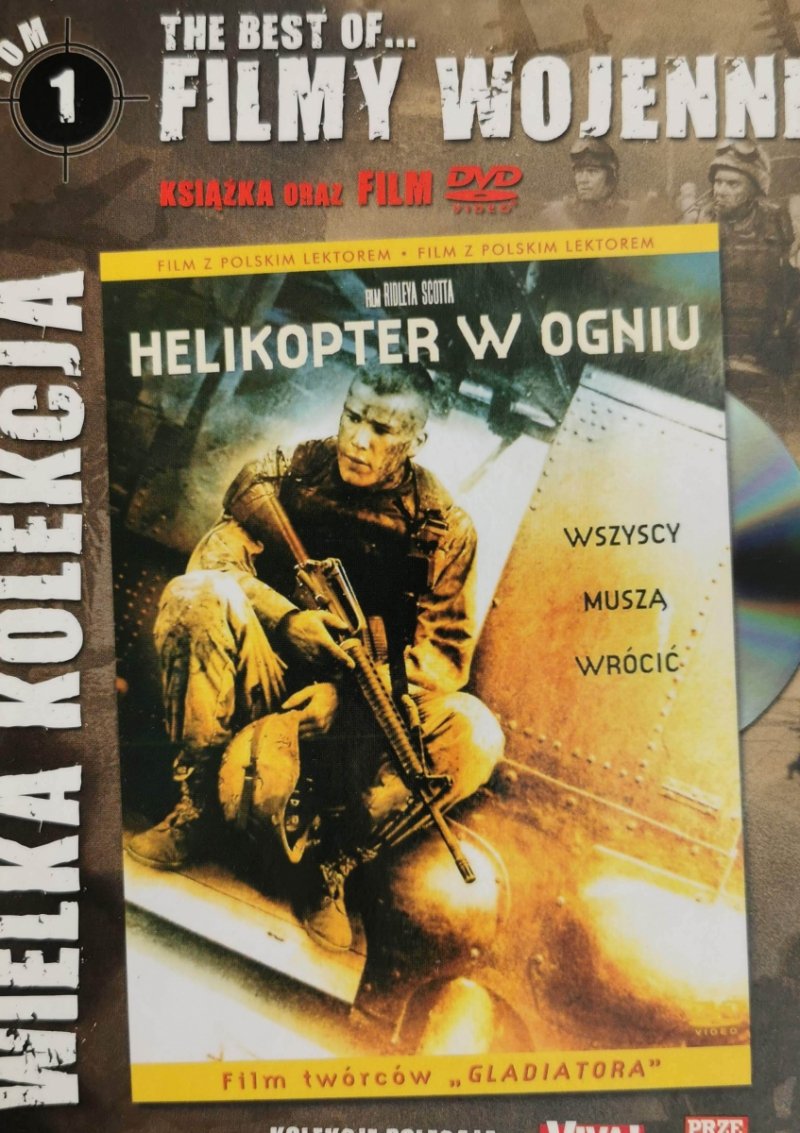 DVD. HELIKOPTER W OGNIU