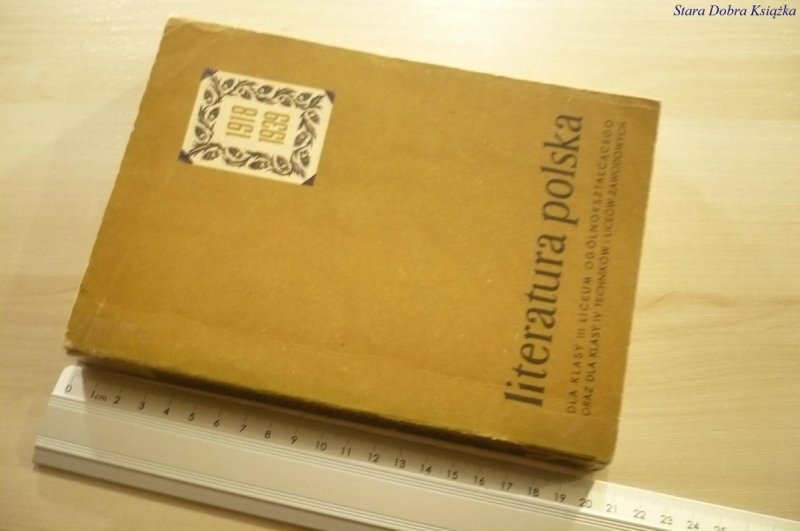 LITERATURA POLSKA LAT 1918-1939 - Matuszewski 1973