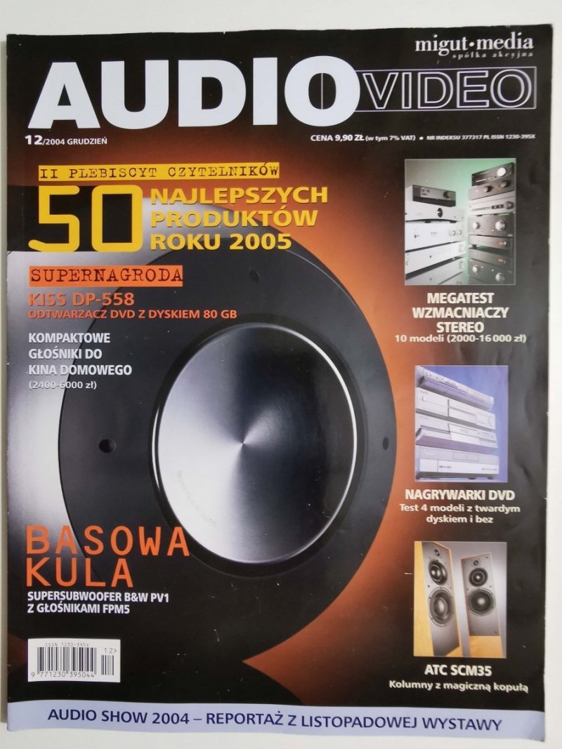 AUDIO VIDEO NR 12/2004 GRUDZIEŃ 