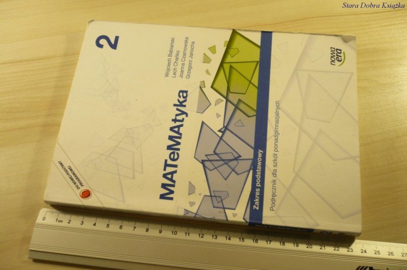 MATEMATYKA 2 PODRĘCZNIK - W. Babiański (2013)