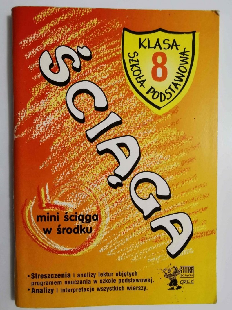 ŚCIĄGA KLASA 8 SZKOŁA PODSTAWOWA - Bogumiła Wojnar 1998