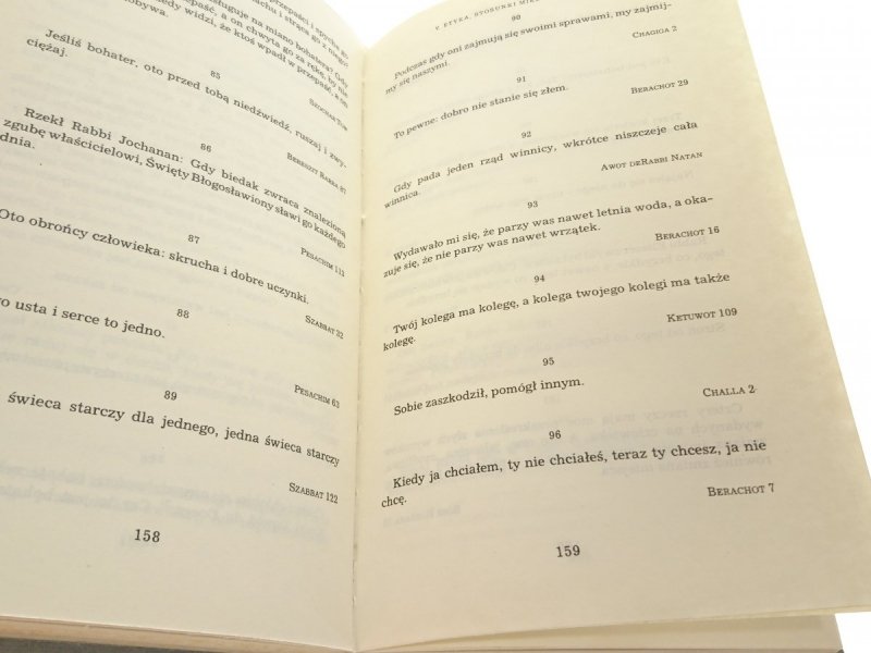 Z MĄDROŚCI TALMUDU - Szymon Datner 1988