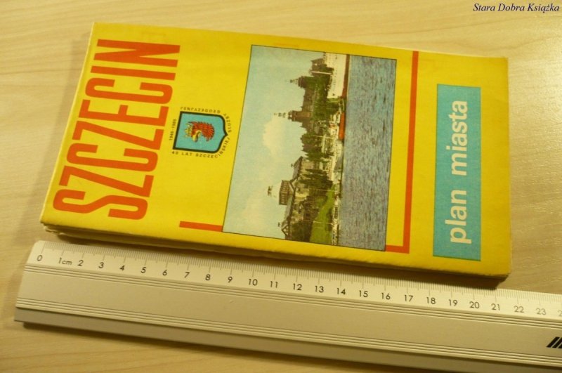 SZCZECIN. PLAN MIASTA (1984/85)