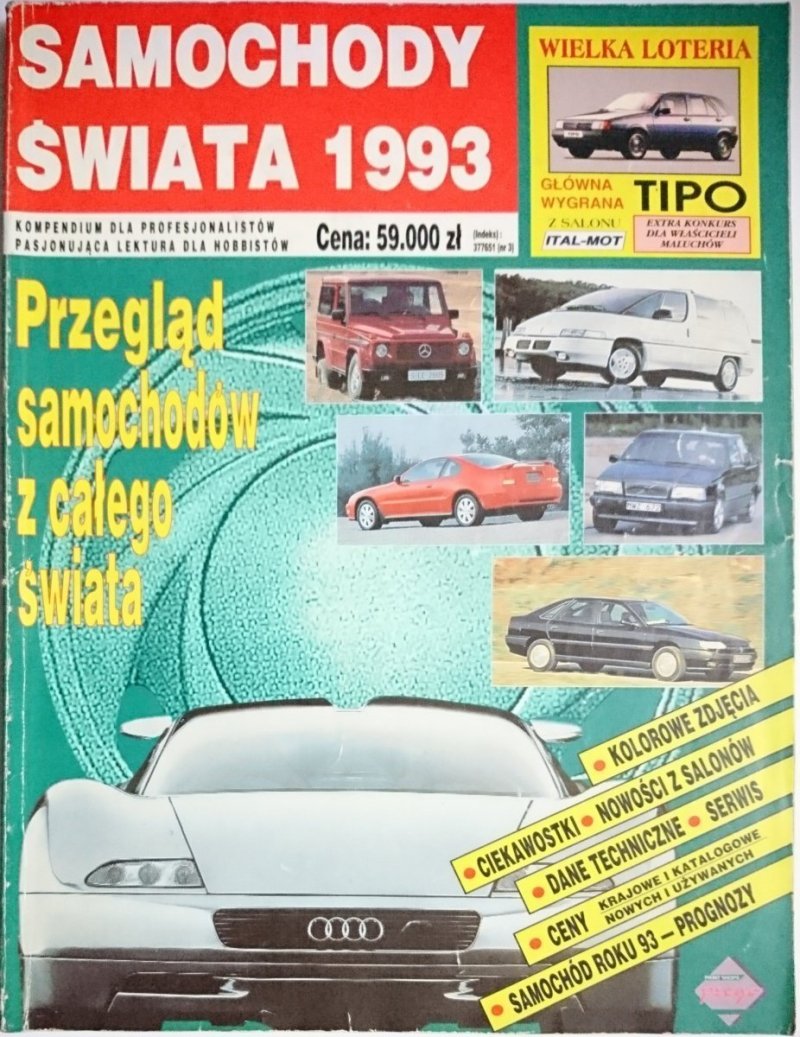 SAMOCHODY ŚWIATA 1993