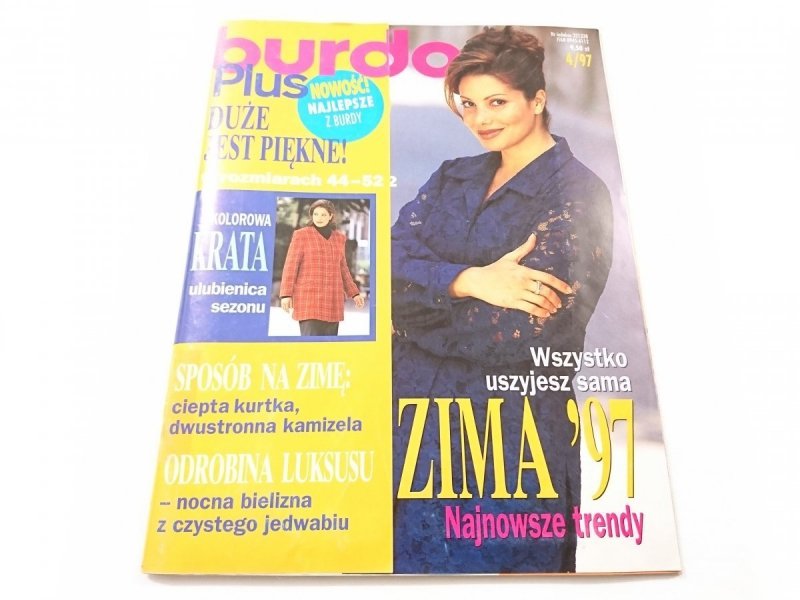 BURDA PLUS NR 4/97 ZIMA '97