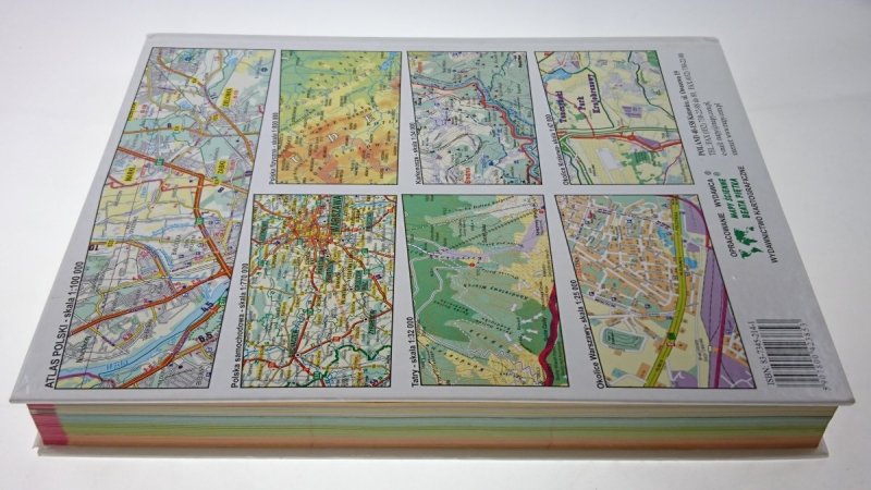 POLSKA CZĘŚĆ I ATLAS DROGOWY SKALA 1: 100 000 2004