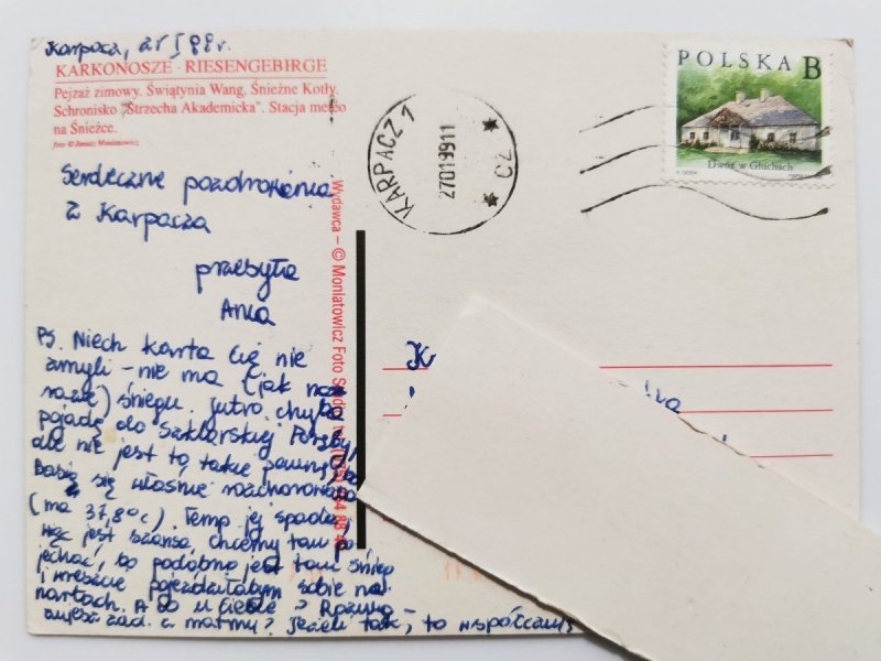 KARKONOSZE. PEJZAŻ ZIMOWY, ŚWIĄTYNIA WANG I INNE FOT. MONIATOWICZ