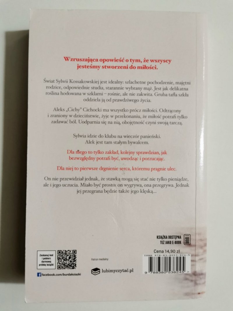 ZAKŁAD O MIŁOŚĆ - Agnieszka Lingas-Łoniewska 