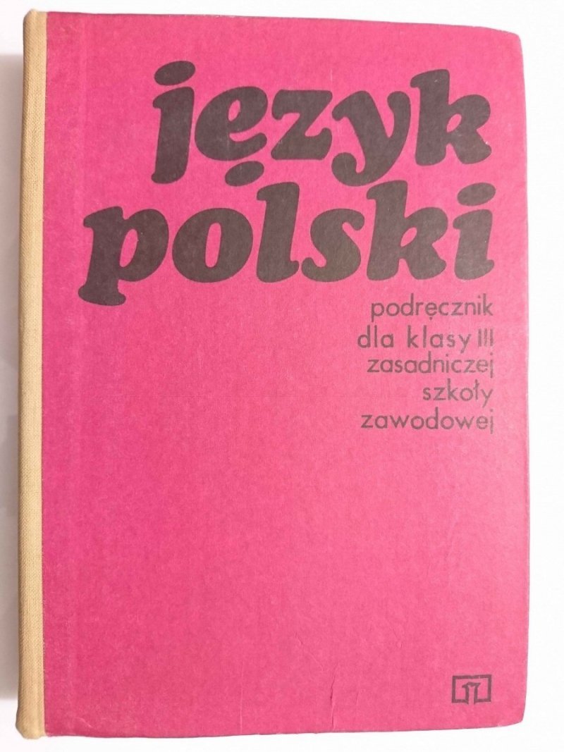 JĘZYK POLSKI. PODRĘCZNIK DLA KLASY III - Ryszard Warchoł 1980