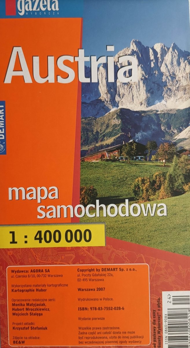 AUSTRIA 1:400 000