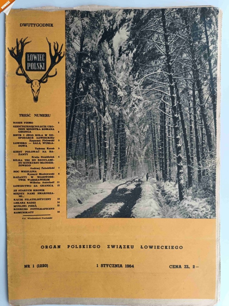 ŁOWIEC POLSKI NR 1/1964