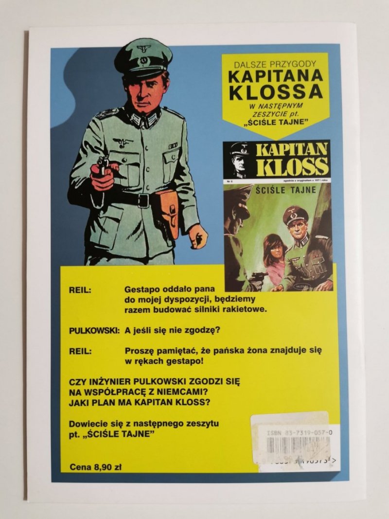 KAPITAN KLOSS NR 4 KUZYNKA EDYTA 2001