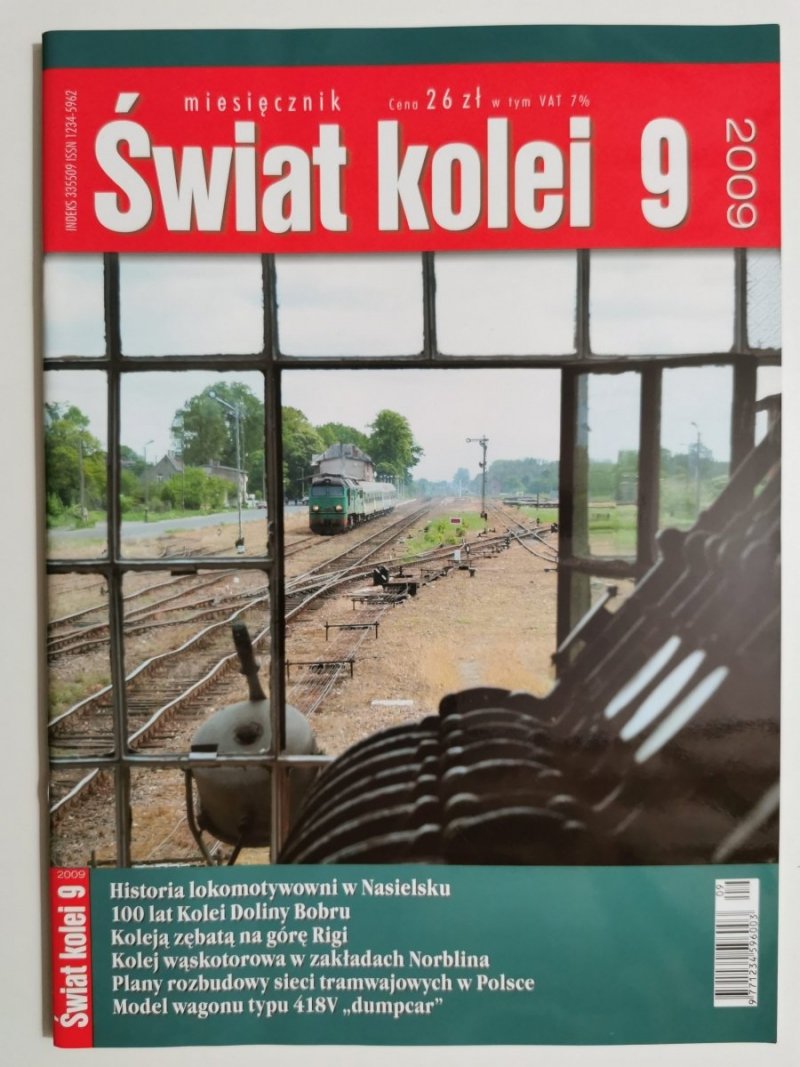 Miesięcznik. Świat kolei 09/2009