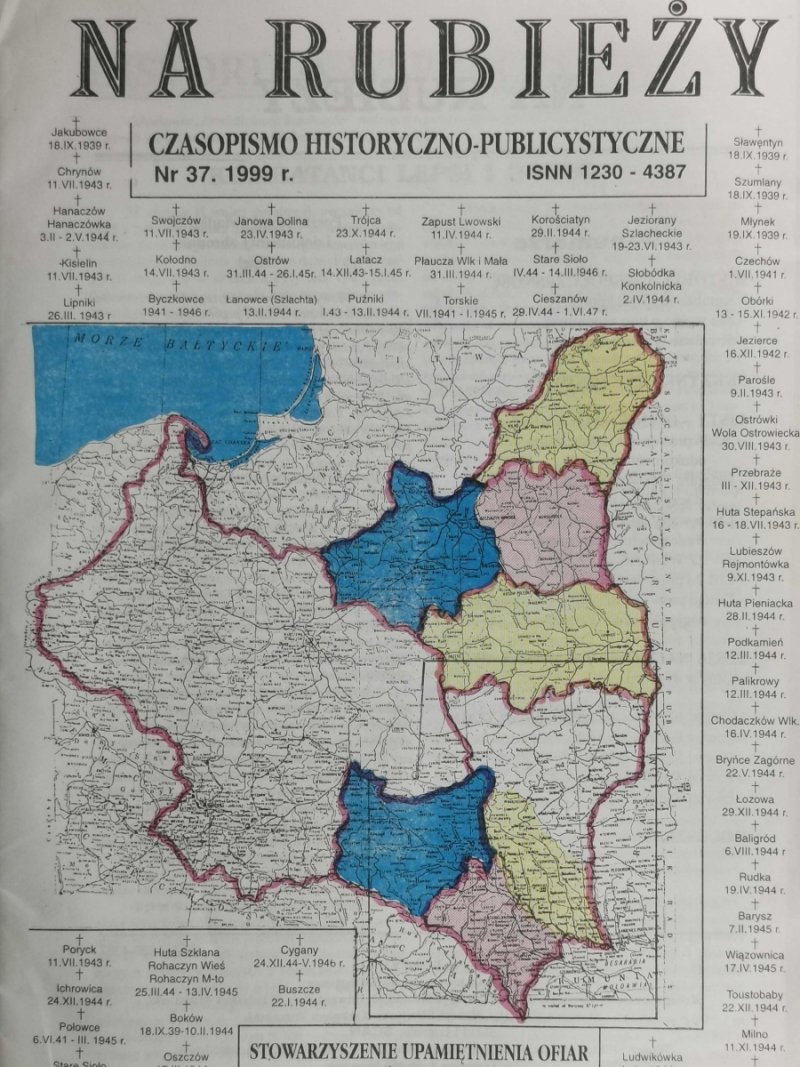 NA RUBIEŻY NR 37. 1999