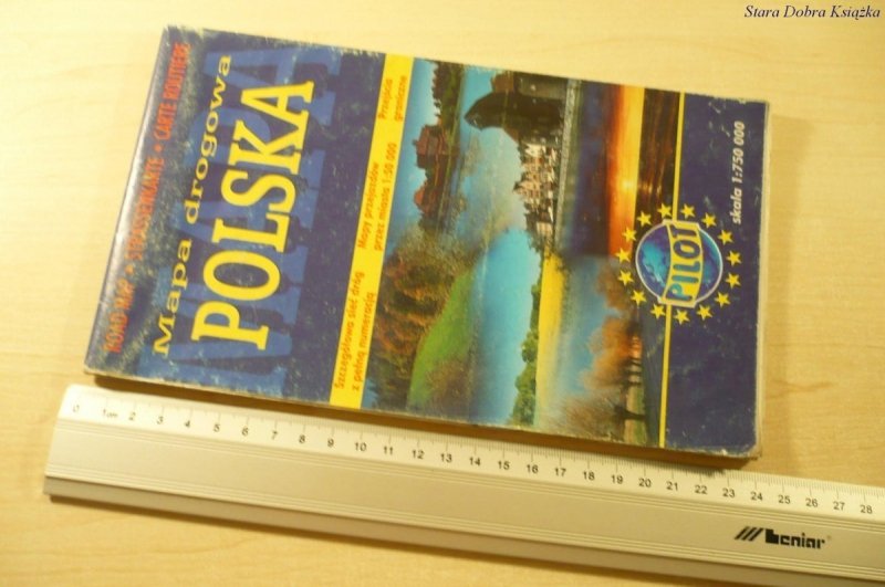 MAPA DROGOWA POLSKA 1:750 000 2004/2005