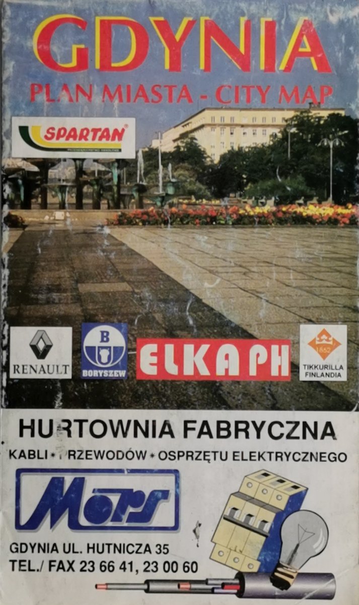GDYNIA PLAN MIASTA CITY MAP