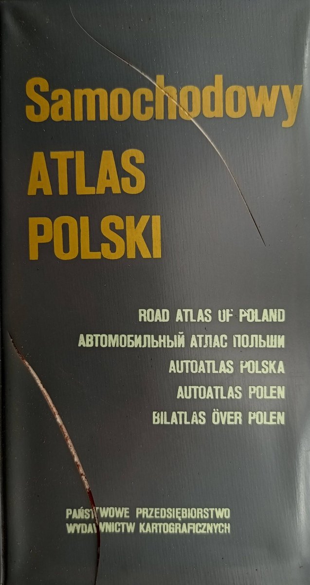 SAMOCHODOWY ATLAS POLSKI 1:500000